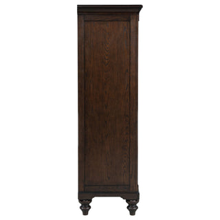 Berwick - 6 Drawer Chest With Door - Dark Oak
