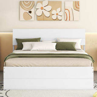 Modern Bed Frame With Headboard And Footboard