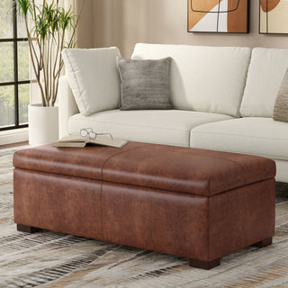 Gabbie - Coffee Table Upholstered Storage Ottoman