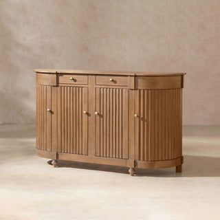 Camille - Side Table - Brown