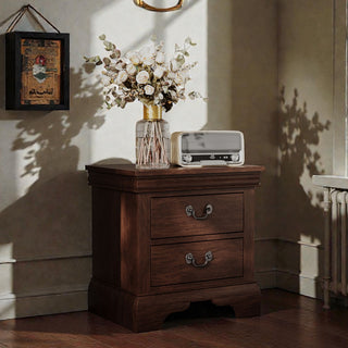 Nightstand With 2 Drawers
