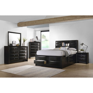 Palamino - 5 Piece Eastern King Bedroom Set - Black