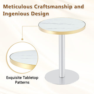 Elegant Modern Round Bistro Table