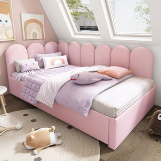 Upholstered Daybed With Pull-Out Bed