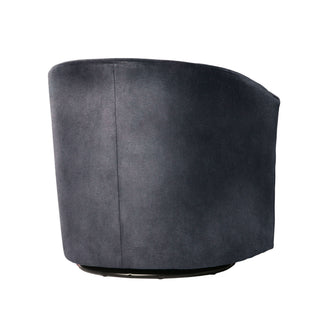 Eden - Swivel Chair With Upholstery And Hardwood Frame