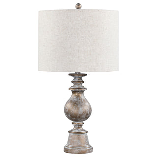 Wahlburg - Drum Shade Table Lamp - Oatmeal