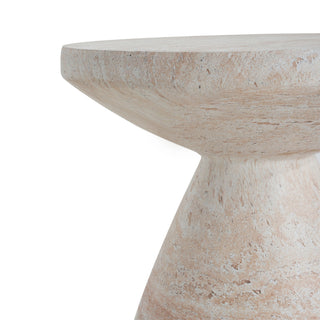 Outdoor / Indoor Lightweight Concrete Side Table