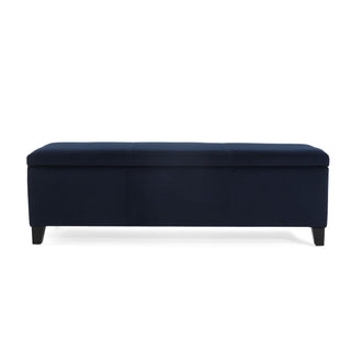 Upholstered Storage Ottoman Bench