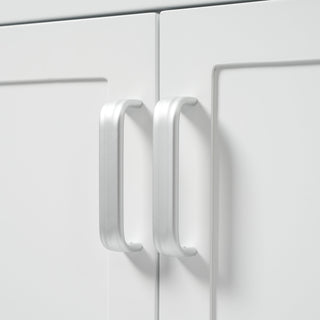 Bathroom Vanity With Sink, 2 Doors 8 Drawers, Soft Close System, Classic Design