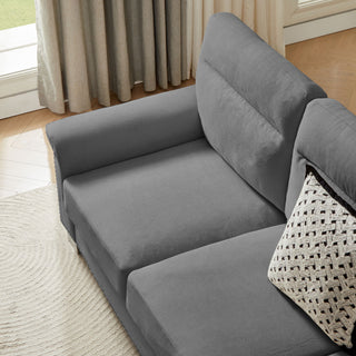 3 Seater Elegant Stationary Sofa