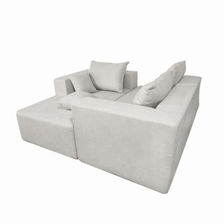 Modular Corner Sofa With Soft Fabric