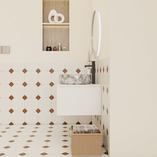 Floating Bathroom Vanity With Vessel Sink