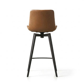 Swivel Counter Stool - Brown