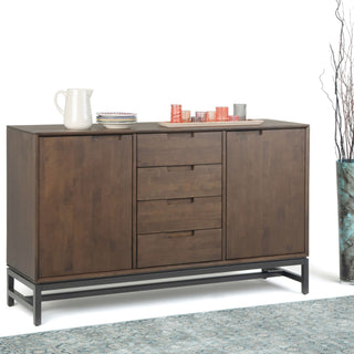 Banting - Sideboard With Centre Drawers - Walnut Brown