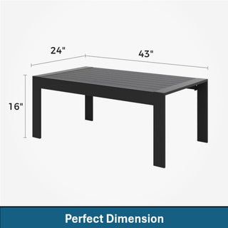 Outdoor Patio Set, All-Weather With Thick Cushions