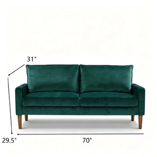 Upholstered Sofa, 3 Seater Couch For Living Room