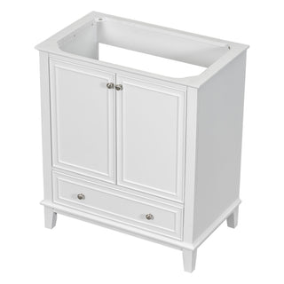Modern Bathroom Vanity Base Only With Doors And Drawer
