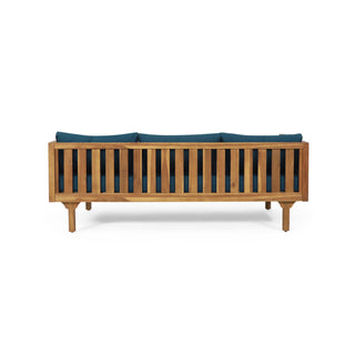 Claremont - 3 Seater Daybed Teak Acacia Wood Water Resistant Cushions