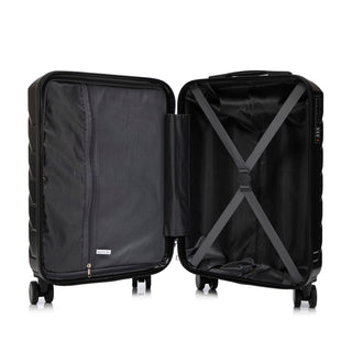 Hard Shell Travel Luggage With Scratch Resistant Surface