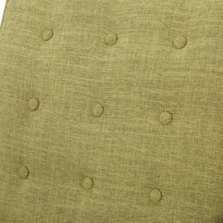 Mid-Century Modern Recliner With Button Tufted Waffle Stitch