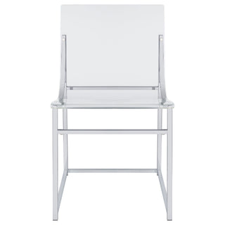 Hartsell - Dining Side Chair (Set of 2) - Chrome