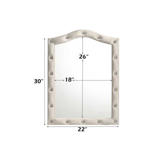 Reggie - Mirror - Beige
