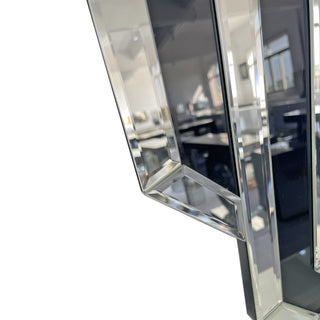 Diamond Wall Mirror - Silver