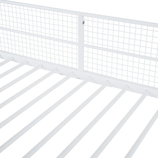 Bunk Bed With 5 Tier Shelves