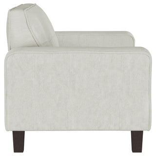 Xana - Track Arm Tufted Loveseat - Greige