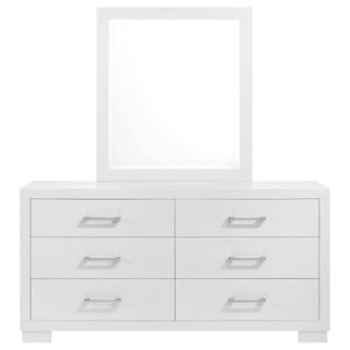 Polk - 6 Drawer Dresser With Mirror