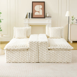 Multifunctional Sofa, Side-By-Side Or Facing Each Other