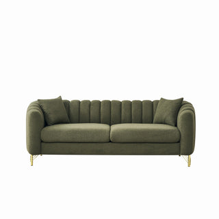 Oversized Sofa, Deep Tufted Couch