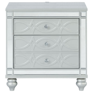 Menlo - 2 Drawer Nightstand - Gray