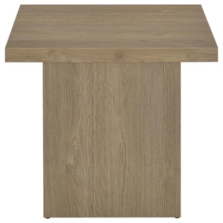 Eldridge - Coffee Table Set With Chunky Square Tops