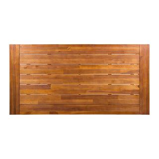 Outdoor Sandblast Finish Acacia Wood Dining Table