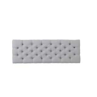 Glouster - Storage Ottoman - Light Gray
