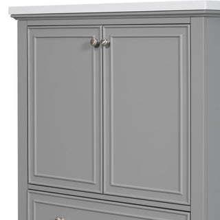 Modern Bathroom Vanity Base Only With Doors And Drawer