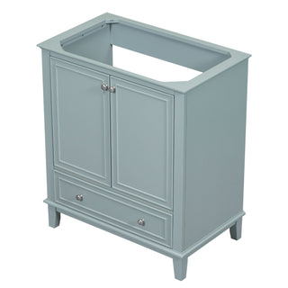 Modern Bathroom Vanity Base Only With Doors And Drawer