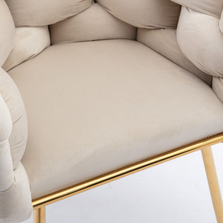 Luxury Modern Simple Leisure Single Sofa Chair Bedroom Lazy Person Household Dresser Stool Manicure Table Back Chair