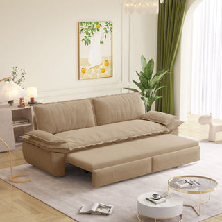 Queen Pull Out Bed, 3 In 1 Convertible Sleeper Sofa