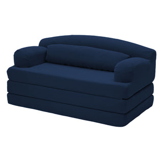 2 Seater Sofa Bed, Compact Foldable Floor Couch