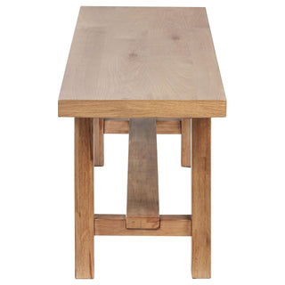 Backless Dining Bench - Natural