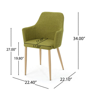 Elegant Dining Chair With Contoured Support