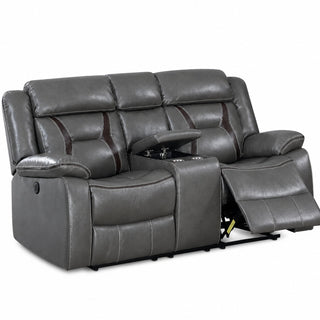 Living Room Set With Pillow Armrest And Tufted Backrest