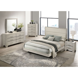 Strout - 2 Drawer Nightstand - Cream