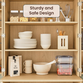 Kitchen Pantry Cabinet With 6 Doors