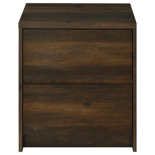 Geary - 2 Drawer Nightstand With LED Lights And USB Charging Ports