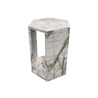 Modern Minimalist Hexagon Side Table