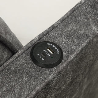Daybed With Pop Up Trundle And USB Charging Armrest