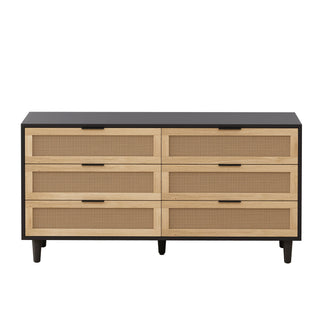 6 Drawer Storage Modern Cabinet For Bedroom